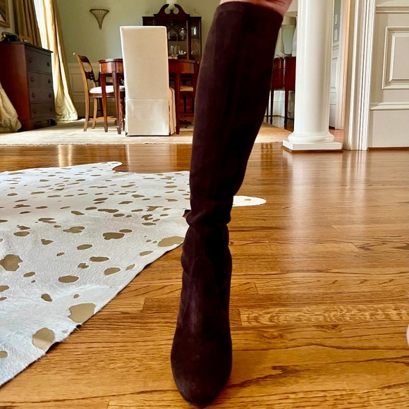 Stuart Weitzman 110 mm stiletto suede boot - Picture 12 of 12